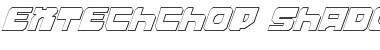 Download Extechchop Shadow Font