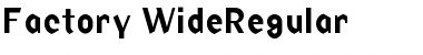 Factory Regular Font