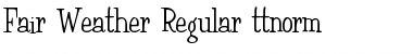 Fair Regular Font