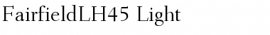 FairfieldLH45-Light Font