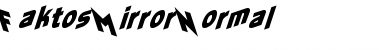 Download Faktos-Mirror Font Download Faktos-Mirror Font