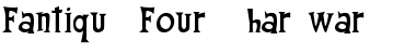 Fantique Four Shareware Regular Font