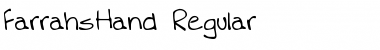 Download FarrahsHand Font Download FarrahsHand Font
