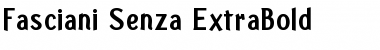 Fasciani-Senza Font