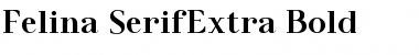 Felina SerifExtra Bold Regular Font