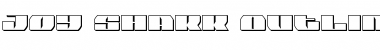 Joy Shark Outline Semi-Condensed Outline Semi-Condensed Font