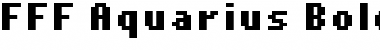 FFF Aquarius Bold Regular Font
