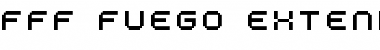 FFF Fuego Extended Regular Font