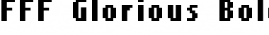 FFF Glorious Bold Extended Regular Font
