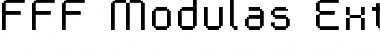 Download FFF Modulas Extended Font Download FFF Modulas Extended Font