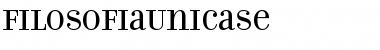 FilosofiaUnicase Font