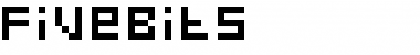 FiveBits Regular Font