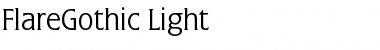 FlareGothic-Light Font