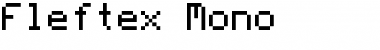 Fleftex Monospace Font