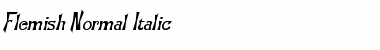 Download Flemish-Normal-Italic Font Download Flemish-Normal-Italic Font