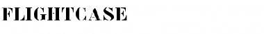 Flightcase Font