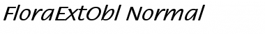 Download FloraExtObl-Normal Font Download FloraExtObl-Normal Font