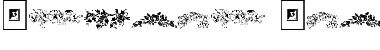 Download Floral Garnish Font Download Floral Garnish Font