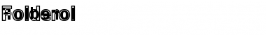 Folderol Regular Font Folderol Regular Font