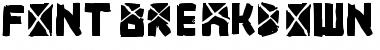 Download font breakdown Font Download font breakdown Font