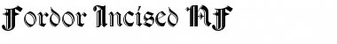 Download Fordor Incised NF Font Download Fordor Incised NF Font