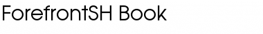 ForefrontSH Book Font