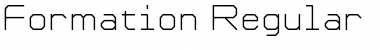 Formation Font