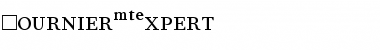 Download FournierMTExpert Font
