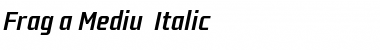 Fragma Medium Italic