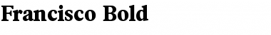 Download Francisco-Bold Font