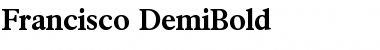 Download Francisco-DemiBold Font