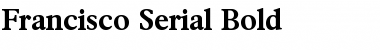 Download Francisco-Serial Font