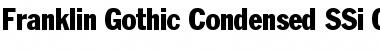Download Franklin Gothic Condensed SSi Font