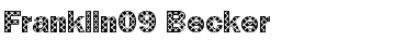 Franklin09 Becker Font