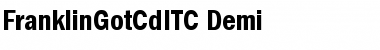 FranklinGotCdITC Font