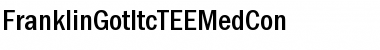 FranklinGotItcTEEMedCon Regular Font