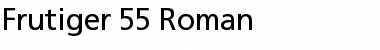 Download Frutiger 55 Roman Font
