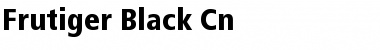 Download Frutiger Black Cn Font