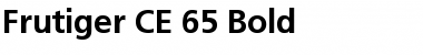 Frutiger CE 45 Light Bold Font