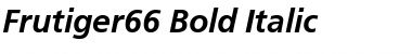 Frutiger66 Font