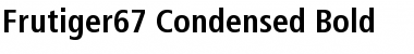 Download Frutiger67-Condensed Font