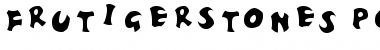 FrutigerStones Positiv Regular Font