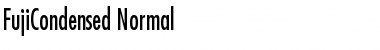 FujiCondensed Font