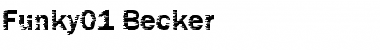Funky01 Becker Regular Font