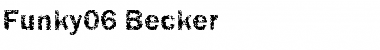 Funky06 Becker Regular Font