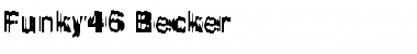 Download Funky46 Becker Font Download Funky46 Becker Font