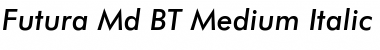 Download Futura Md BT Font
