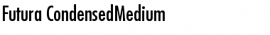 Futura-CondensedMedium Medium