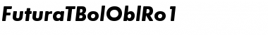 Download FuturaTBolOblRo1 Font Download FuturaTBolOblRo1 Font