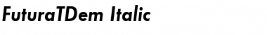 FuturaTDem Font